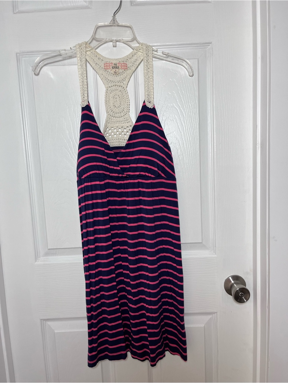 Pink Republic Crochet Strap dress